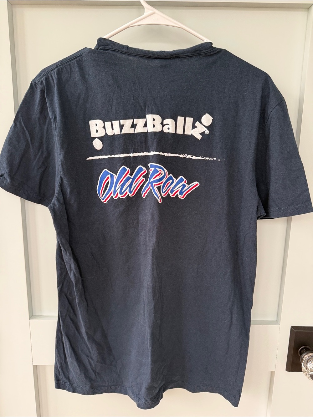 BuzzBallz Old Row Navy Short Sleeve Graphic Tee